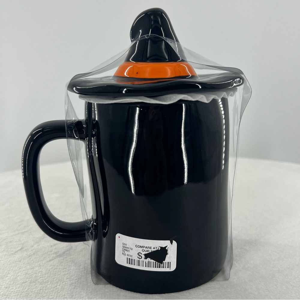 NWT Rae Dunn “Basic Witch” Mug with Witches Hat Topper - Picture 3 of 8